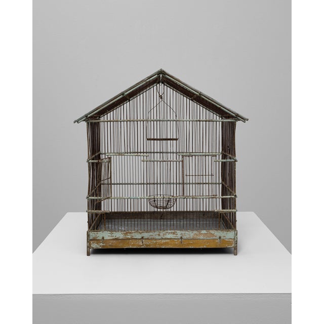20th Century French Metal Bird Cage For Sale - Image 18 of 18