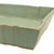 Chinese Large Vintage Aqua Pottery Rectangle Tray / Centerpiece Bowl – 15.75ʺ L × 10ʺ W × 2.5ʺ H – Impressed Seal Mark, Unused Vintage C. 1950s–1980s For Sale - Image 3 of 4