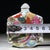 Vintage Famille Rose Porcelain Snuff Bottle – Phoenix & Peony Motif, Qianlong Mark For Sale In Los Angeles - Image 6 of 9