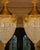 1980 French Louis XVI Gold Bronze Crystal Lanterns Pair For Sale - Image 10 of 12