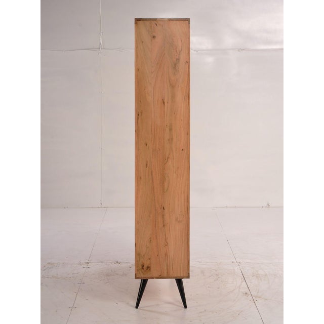 Jarira Wooden Brown Tall Display by Loomlan For Sale - Image 4 of 4
