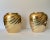 Metal 1970s Hollywood Regency Brass Vases - a Pair For Sale - Image 7 of 7