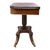 Brown Federal Sheraton Flame Mahogany Card Table 19thC For Sale - Image 8 of 16