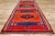 Orange Vintage Orange Kurdish Rug Runner - 03'08 X 12'00 For Sale - Image 8 of 9