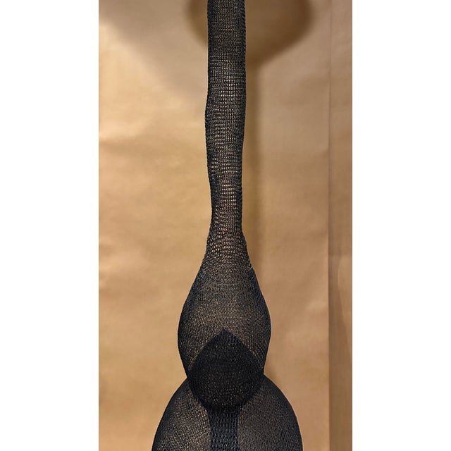 Contemporary Metal Wire Hanging Sculpture For Sale - Image 4 of 11
