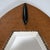 Vintage Dutch Art Deco Oak Mirror with Ebonized Details, 1920s For Sale - Image 3 of 15