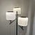 Three-Light Floor Lamp attributed to Stilnovo, Italy, 1950s For Sale - Image 4 of 9