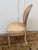 Late 20th Century Gustavian Reproduction Parlor Chair in Pleated Silk For Sale - Image 5 of 12