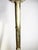 Large Brass and Rattan Candleholder in the style of Gae Aulenti, France, 1970s For Sale - Image 6 of 12