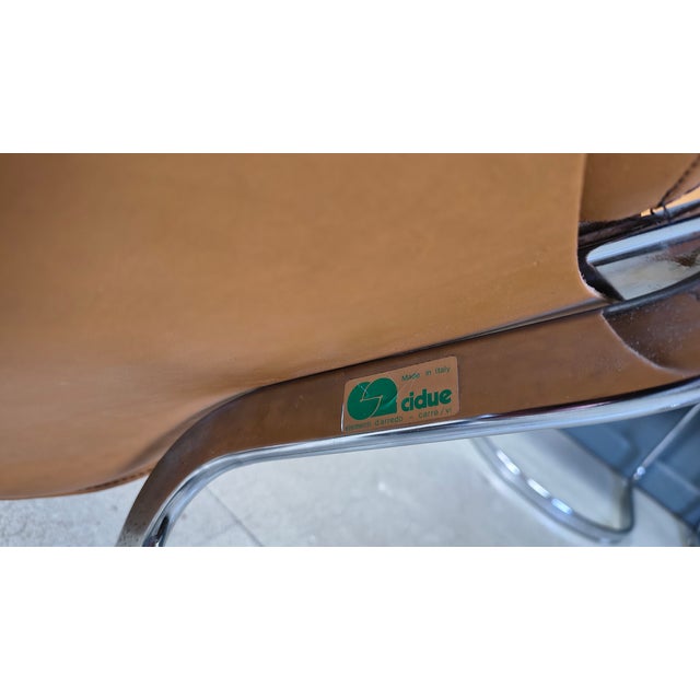 Vintage Dining Chairs from Cidue, 1970s, Set of 6, in Flawless conditions. Designed 1970 to 1979 This piece has an...