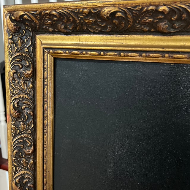 1960s Oil on Canvas Floral Still Life Fruits and Flowers Framed Signed by American Artist Katherin West For Sale - Image 11 of 12