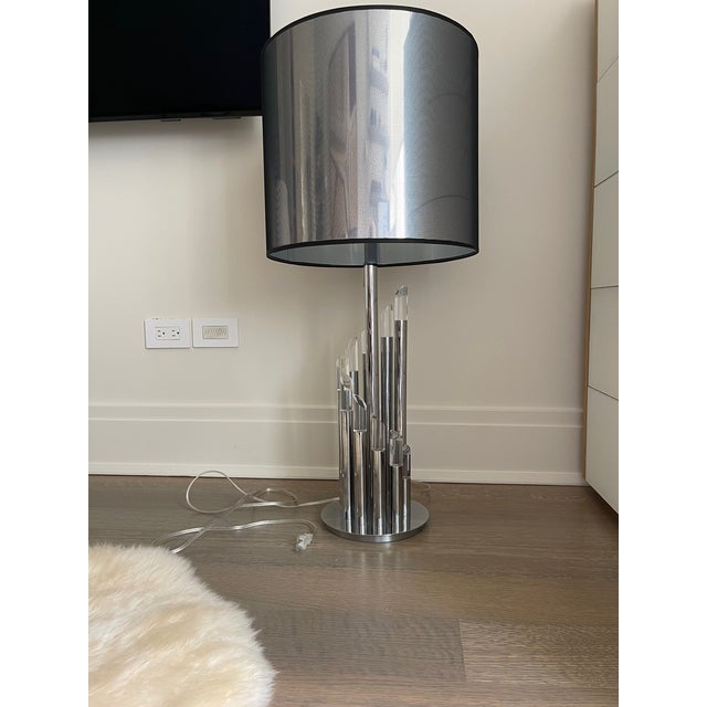 Mid-Century Modern Gaetano Sciolari Table Lamp, Model 139 For Sale - Image 3 of 6