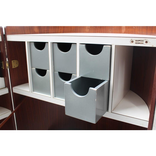 Italian Multifunctional Bar by Eugenio Gerli for Tecno, 1960s For Sale - Image 10 of 14