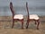 Kindel Furniture Pair of Kindel Winterthur Collection Mahogany Clawfoot Dinning Arm Chairs Silk For Sale - Image 4 of 11
