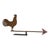 Modern Mid-20th Century American Folk Art Rooster Weathervane For Sale - Image 3 of 10