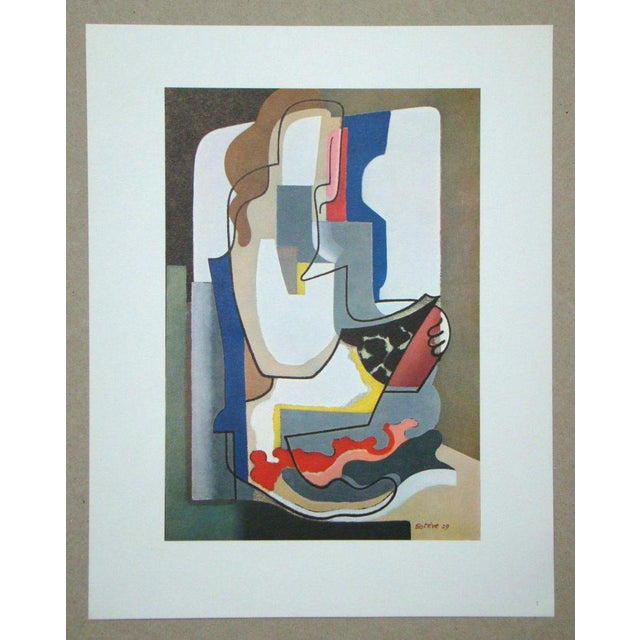 Modern After Maurice Esteve, Liseuse, 1961, Offset Lithograph For Sale - Image 3 of 13