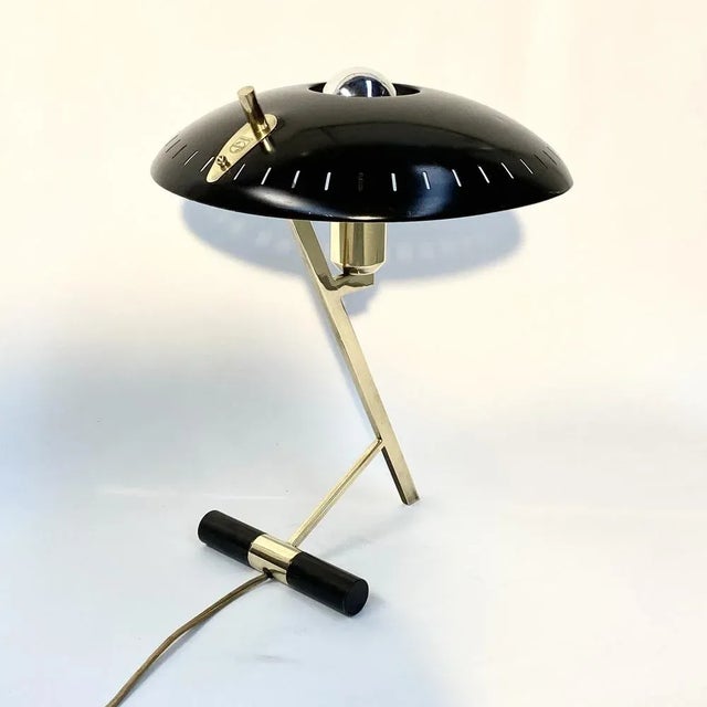 Vintage Dutch Decora or Z Table Lamp by Louis Kalff for Philips, 1956 For Sale - Image 10 of 13