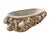 Neoclassical Large Fruit Relief Centerpiece Bowl, Distressed Faux-Carved Composite For Sale - Image 3 of 7
