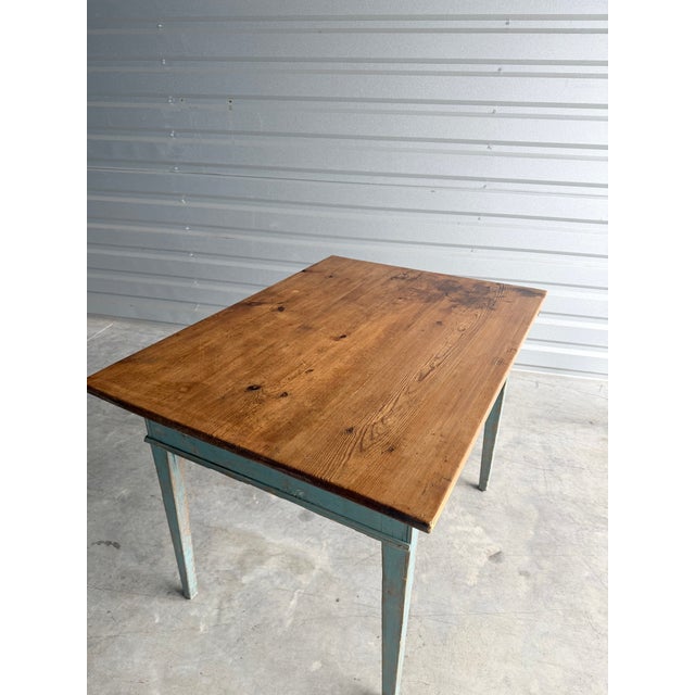 19th Century Primitive English Work Table For Sale - Image 12 of 13