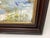 Impressionist 1970s Impressionist Winter Landscape Painting Stacy Szmak, Oil on Masonite “Chilly Day” For Sale - Image 3 of 6