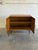 Teak Two-Door Compact Storage Cabinet With Interior Shelving Danish Mid-Century Modern 1960s For Sale - Image 4 of 10