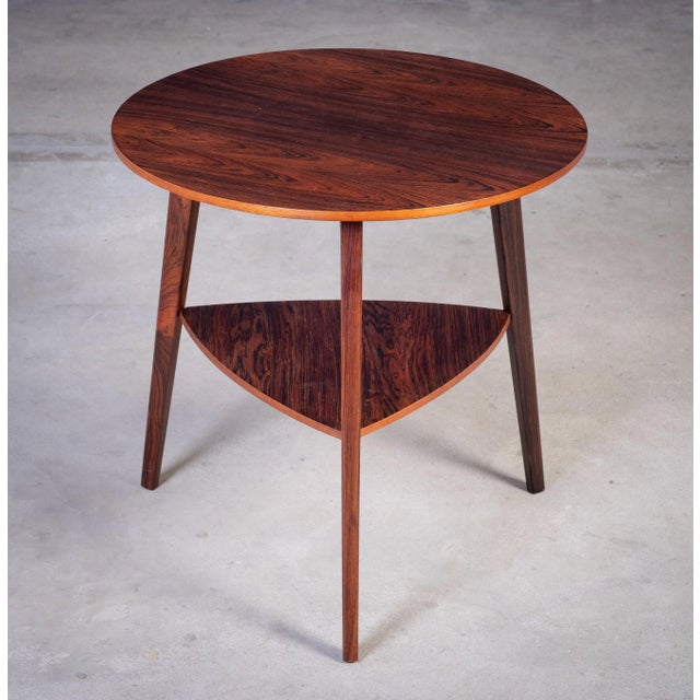 Rosewood Side Tables by Holger George Jensen for Kubus, 1960s, Set of 2 For Sale - Image 6 of 12