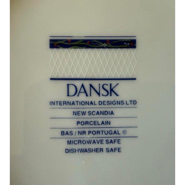 Blue 1990s Dansk New Scandia Soup Bowls - Set of 5 For Sale - Image 8 of 9