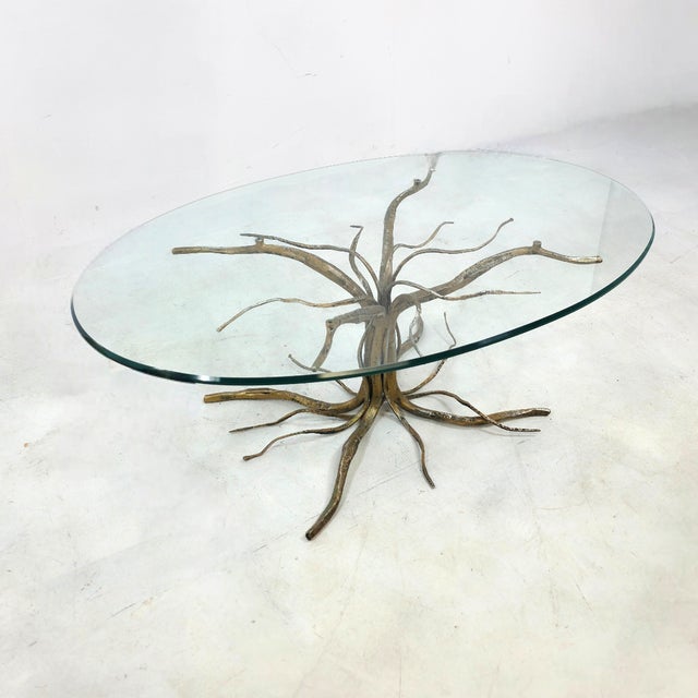 Mid-Century Italian Tree Table in Glass by Salvino Marsura, 1970s For Sale - Image 6 of 9