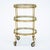 Art Deco Period, French Brass Bar Cart, Circa 1940 For Sale - Image 9 of 9