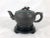 Chinoiserie YiXing Zisha Bamboo and Lotus Detail Teapot With Pine Needles, Artist Signed and Chopped / Stamped For Sale - Image 3 of 8