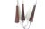 This is a great two piece set of bar tools for styling your bar cart. These have swirled brown bakelite handles with...