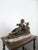Illuminated Fountain with a Spelter and Marble Figure For Sale - Image 4 of 12