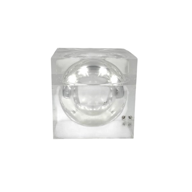 Guzzini Vintage Italian Space Age Ice Bucket, 1970s For Sale - Image 4 of 12