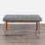 Brand: West Elm. Dimensions (in): 43W x 16D x 17H.
