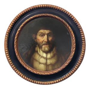 Ciro De Rosa, Dutch Philosopher, 2008, Oil on Canvas, Framed