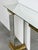 Vintage Mirrored Pedestals in Gilt Finish from Deknudt, Belgium, 1980s, Set of 2 For Sale - Image 9 of 13