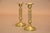French Bronze Candlesticks with Diamond-Patterned Columns, 1910s, Set of 2 For Sale - Image 4 of 8