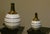 Mid-century modern italian table lamps from the 1970s, characterized by hollywood regency influences. they feature a...