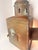Metal Antique Brass Three-Lens Nautical Navigation Oil Lantern With Red Blue & Clear Lens For Sale - Image 7 of 12