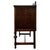 Brown Antique English Edwardian Carved Oak Sideboard For Sale - Image 8 of 14