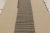 Rug & Kilim Rug & Kilim’s Contemporary Kilim in Beige & Black Textural Stripes For Sale - Image 4 of 10