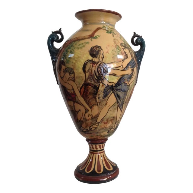 Vintage Ceramic Vase, 1940s For Sale