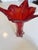 Submerged Blown Red Murano Glass Vase, 1960s For Sale - Image 3 of 10