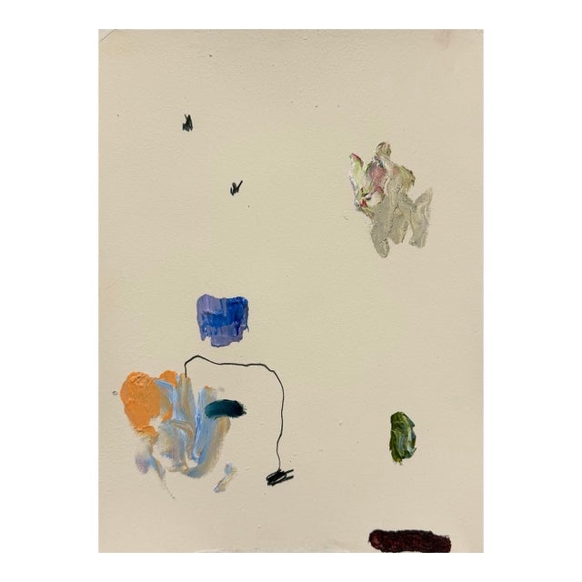 Ak Hardeman - Original Painting on Paper - Courageous No. 3 For Sale