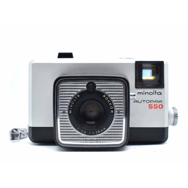 Mid-Century Modern Mid 20th Century Minolta Autopak 550 Instant Loading Camera For Sale - Image 3 of 6