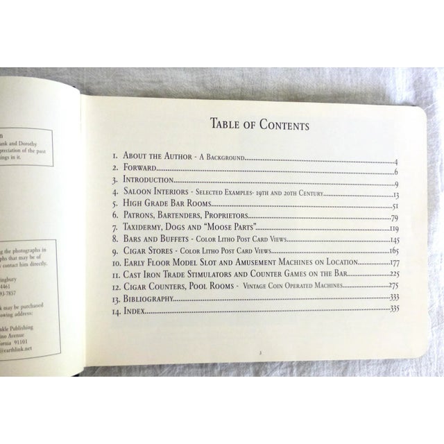 Saloons Bars & Cigar Stores, Rare Historic Photos Book For Sale - Image 10 of 10