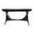 Painted Wicker Console Table For Sale