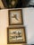 Two very nice acrylic on board birds in Winter scenery by Howard Hopkins Jr. signed and dated 2003. Same frame measuring...