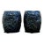 Vintage Boho Glazed Ceramic Dragon Stools - a Pair For Sale