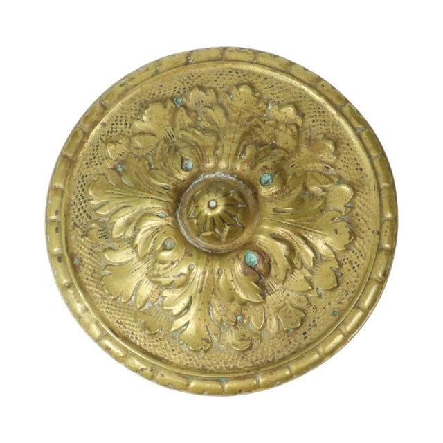 Brass Cup with Lid Mythical Figure For Sale - Image 10 of 16